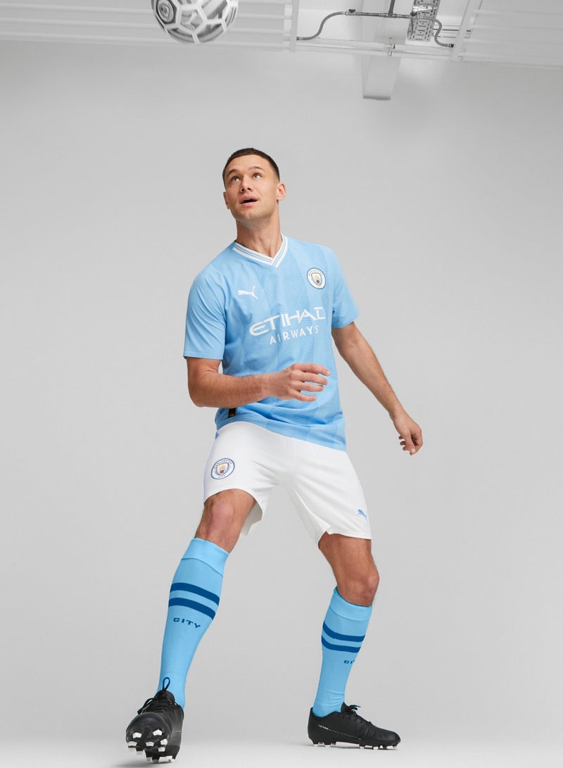 PUMA Manchester City 23/24 Home Authentic Mens Blue Jersey - Image 4