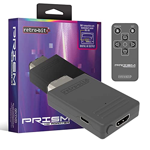 Retro Bit Retro-Bit Prism HDMI Adapter for GameCube - AV to HDMI Converter/Upscaler for 1080P Support - Image 1