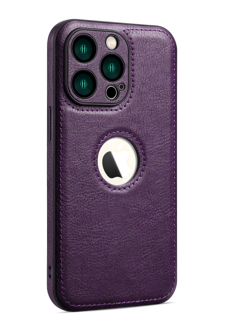 Suteni Back Cover Leather Camera Protective Mobile Phone Case for iPhone - Image 1