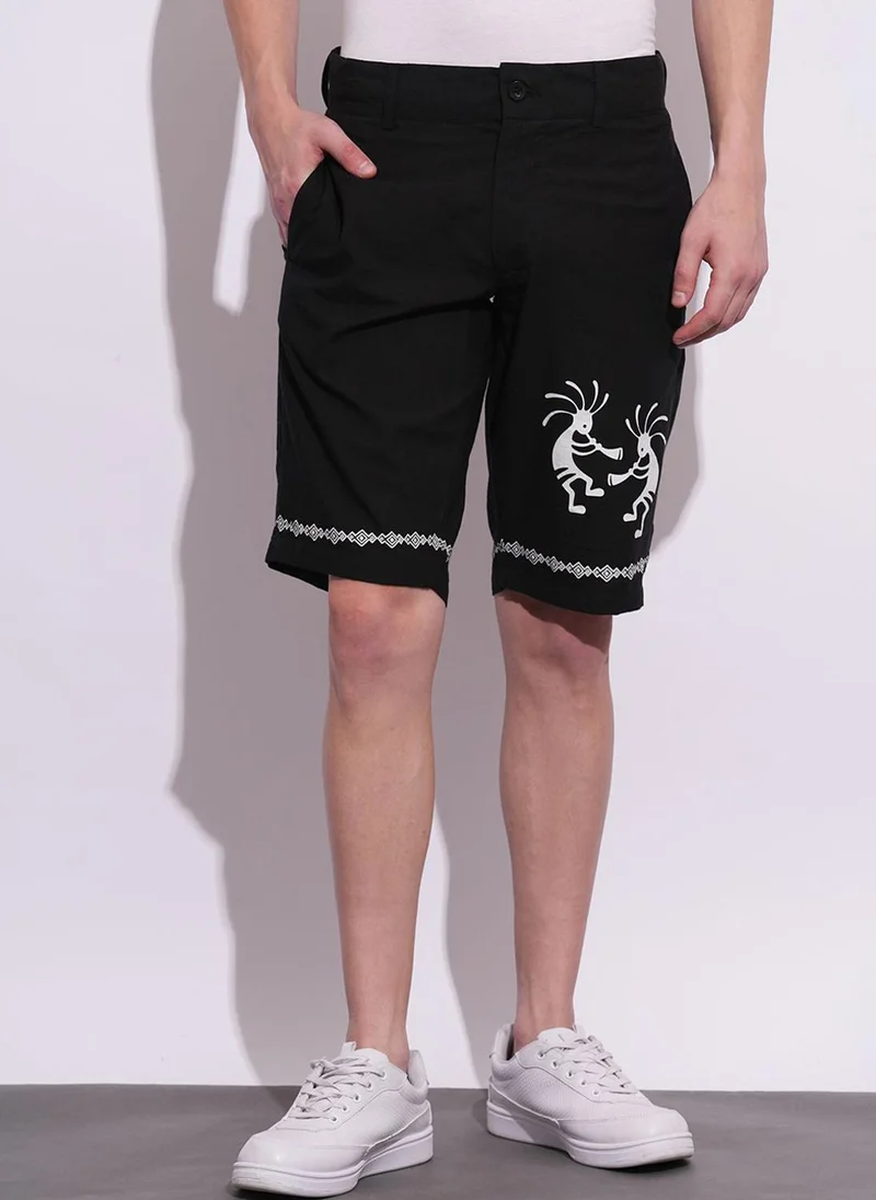 بيينغ هيومان Men Printed Shorts