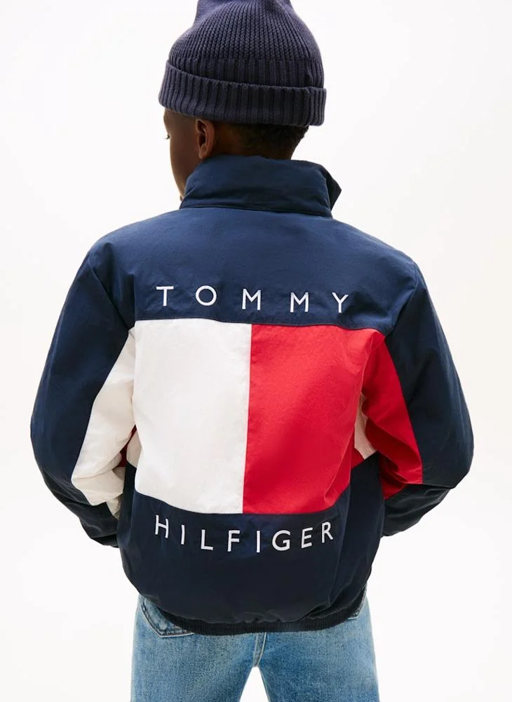 TOMMY HILFIGER Kids Heritage Flag Jacket