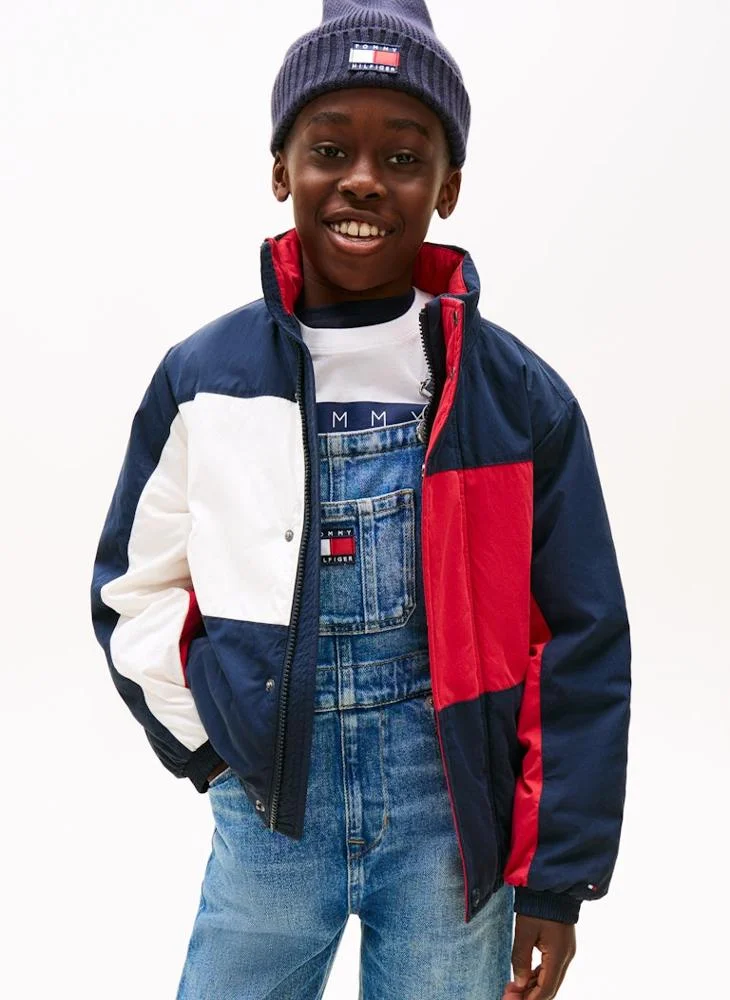 TOMMY HILFIGER Kids Heritage Flag Jacket
