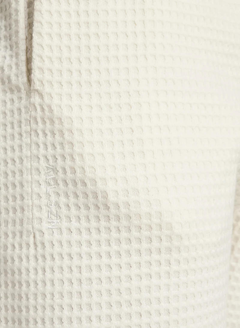 Adidas All Szn Waffle Knitted Open Hem Joggers