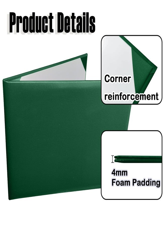 Happy Secret Book-Style Diploma Cover 8.5" x 11", Smooth Leather Certificate Holder for Diplomas and Certificates - Image 4