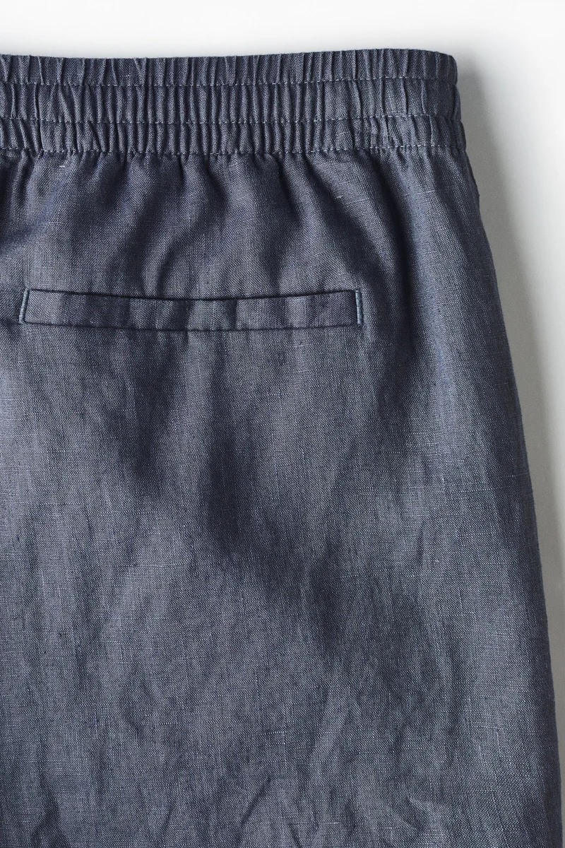 H&M  Relaxed Fit Linen shorts for Men | Best Price UAE