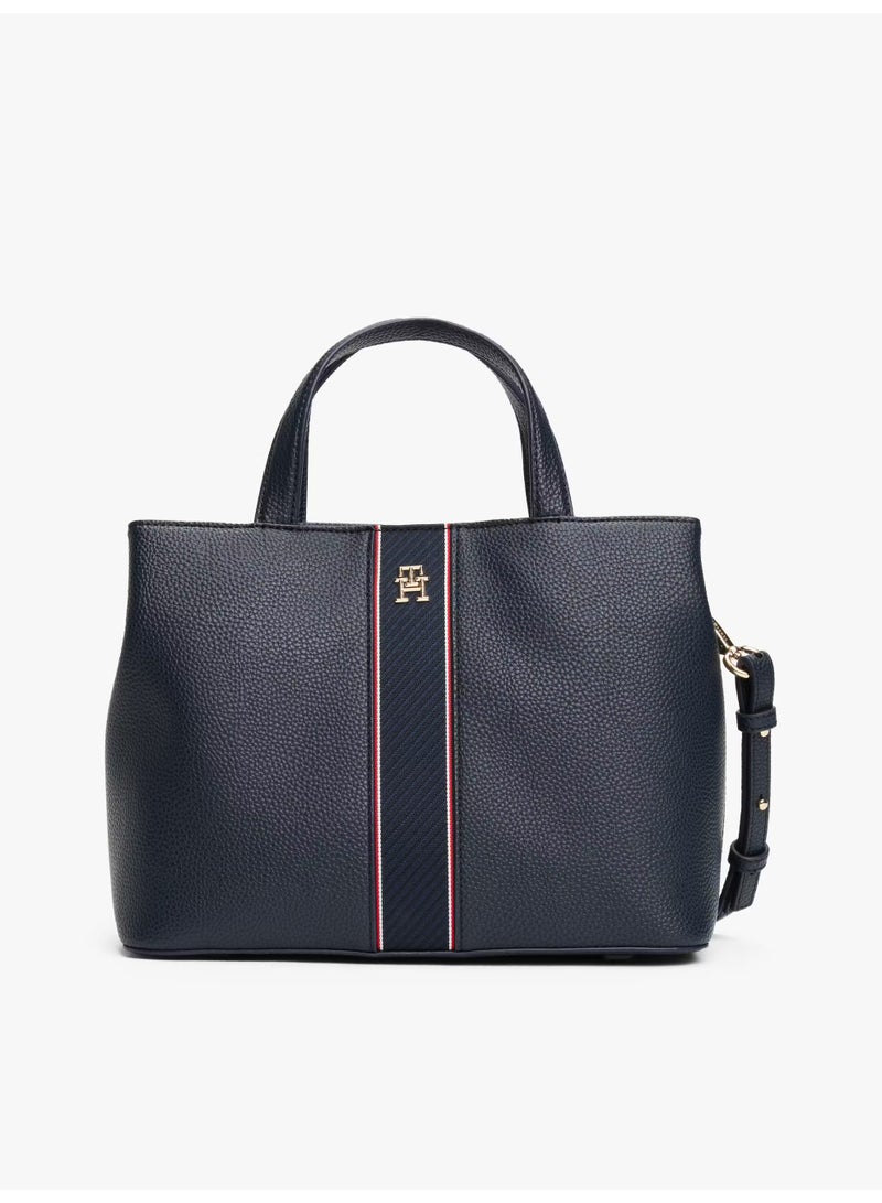 Hilfiger Denim Tommy Hilfiger Women's Handbag - Navy Blue - Image 1