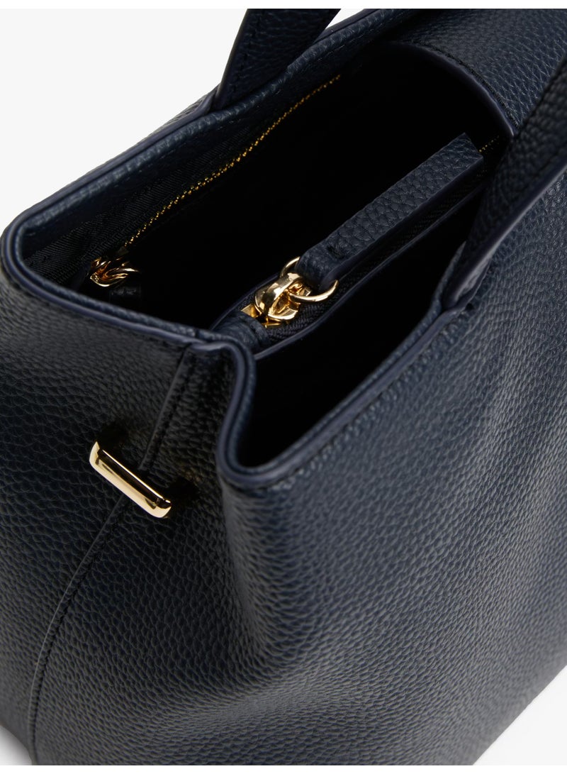 Hilfiger Denim Tommy Hilfiger Women's Handbag - Navy Blue - Image 4