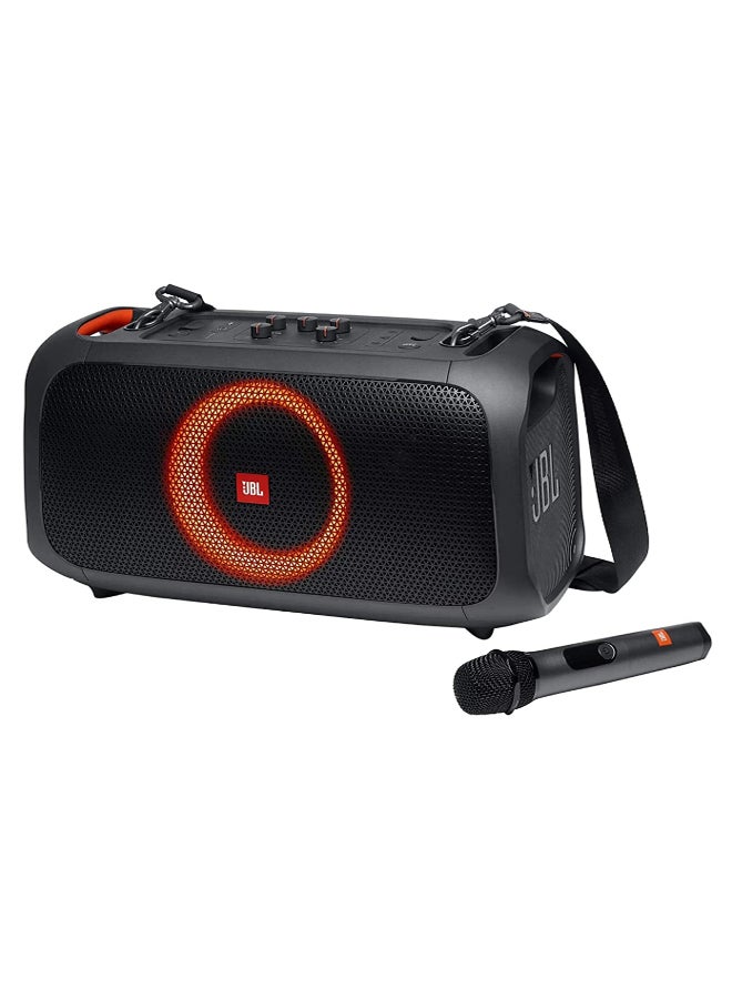 JBL Party Box On-The-Go Wireless Multimedia Portable Bluetooth Speaker Black - Image 1