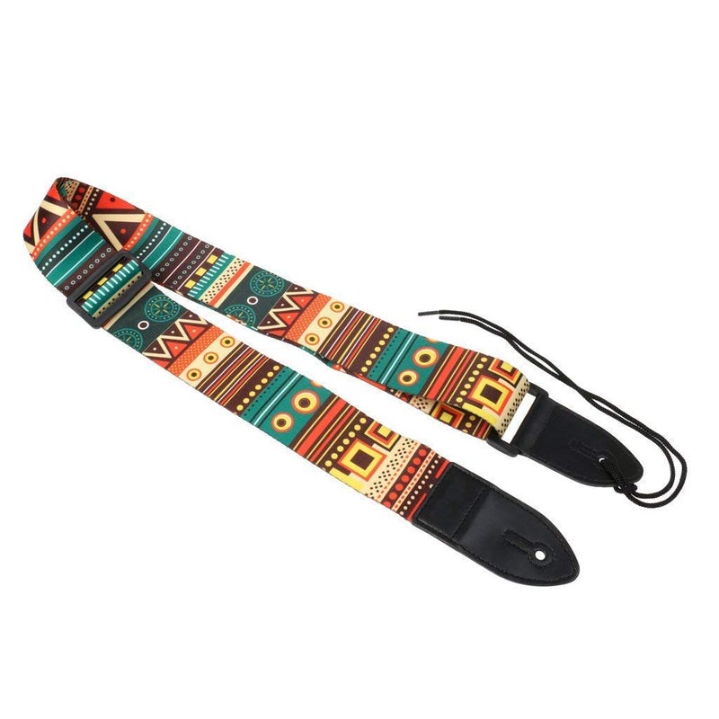 MUSTANG Guitar Strap JRGST200FN Green - Image 5