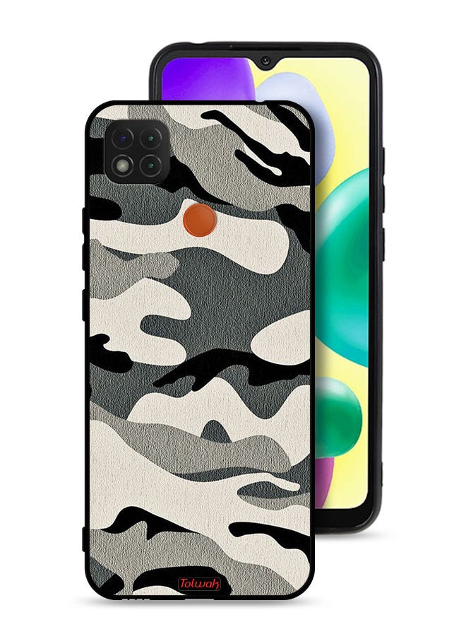 Tolwak Xiaomi Redmi 9C Protective Case Cover Camouflage  - Image 1