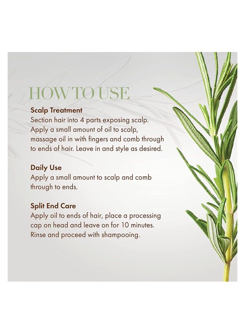 Generic Organics Rosemary Mint Strengthening Hair Masque, Essential Oil and Biotin Deep Treatment, Miracle Repair for Dry, Damaged, Frizzy Hair and Paraben Free, For daily hair care and scalp treatments - Image 3