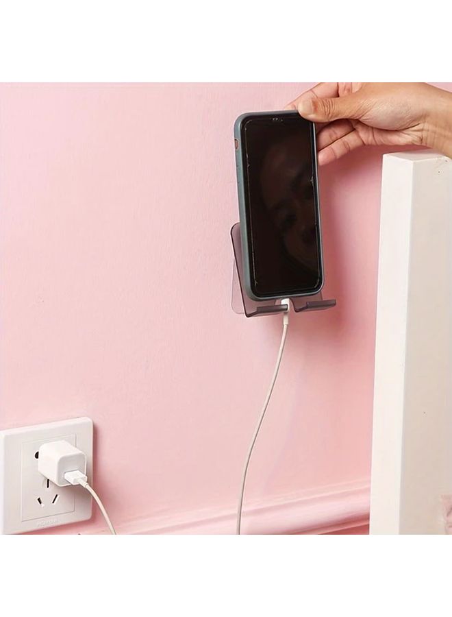 Tawny Adjustable Wall Mounted Phone Holder No Drill Adhesive Bracket Multiple Viewing Angles - Image 3