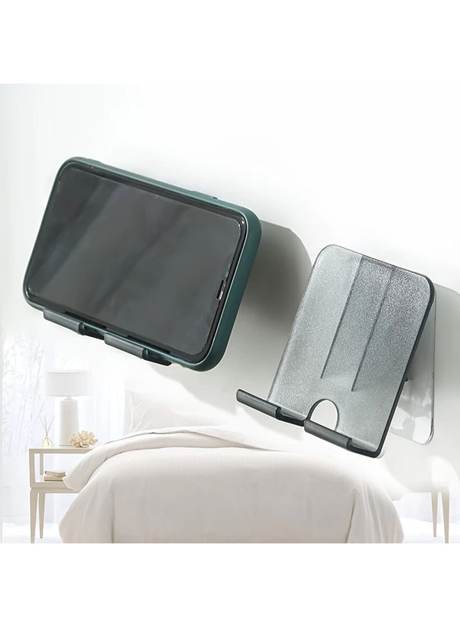 Tawny Adjustable Wall Mounted Phone Holder No Drill Adhesive Bracket Multiple Viewing Angles - Image 1