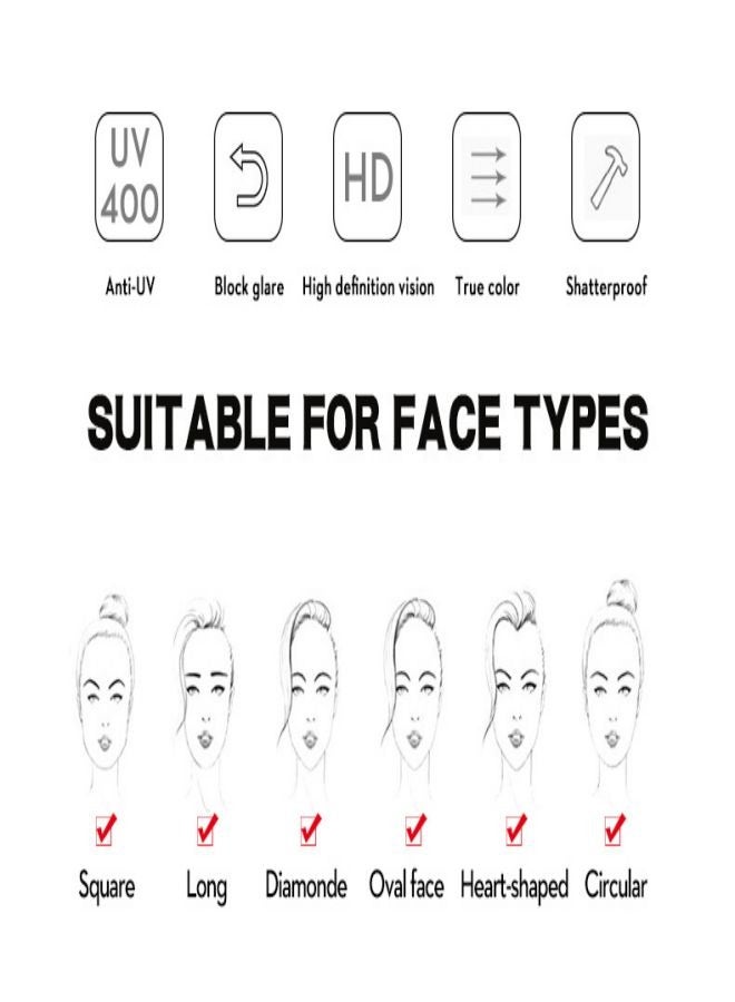 أحدث النظارات الشمسية المعدنية نصف الحافة - Image 4