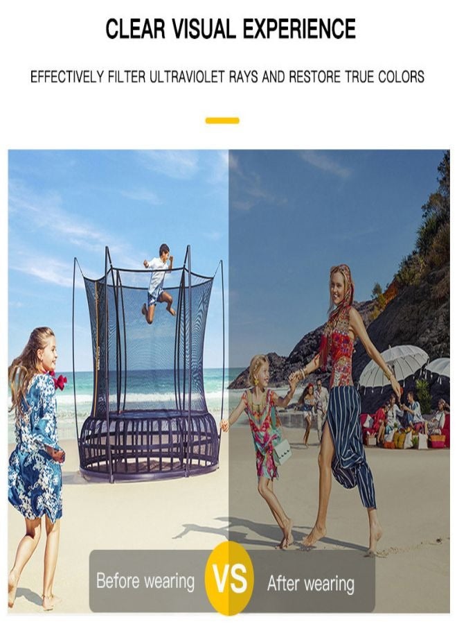 أحدث النظارات الشمسية المعدنية نصف الحافة - Image 3