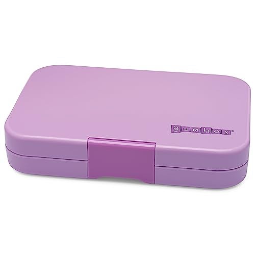 Yumbox Tapas (Seville Purple Rainbow) - Large Leakproof Bento Lunch Box for Adults/Kids, 4 Compartments - 4.2 Cups Capacity - Image 5