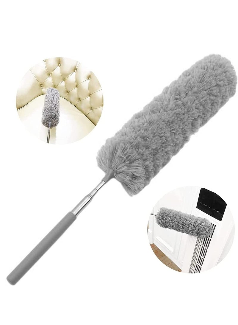Adjustable Telescopic Microfiber Duster Brush Car Interior Vent Detailing Dust Removal Household Dusting Cleaning Brush  - Image 1