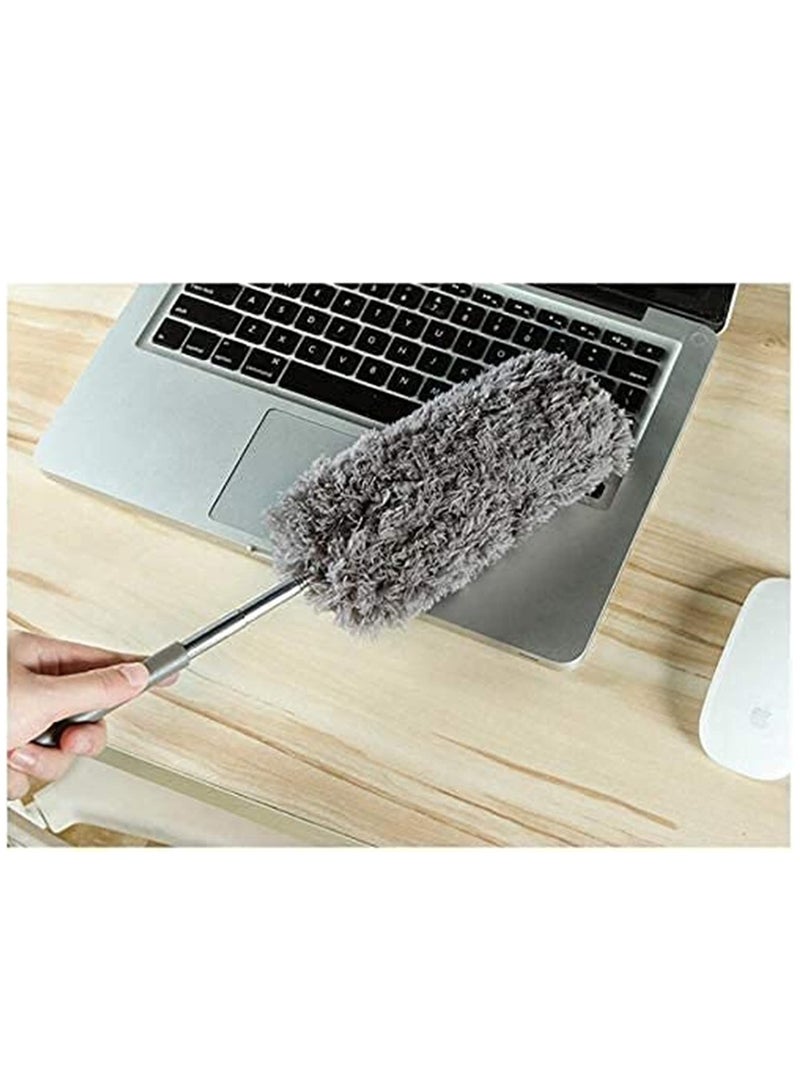 Adjustable Telescopic Microfiber Duster Brush Car Interior Vent Detailing Dust Removal Household Dusting Cleaning Brush  - Image 5