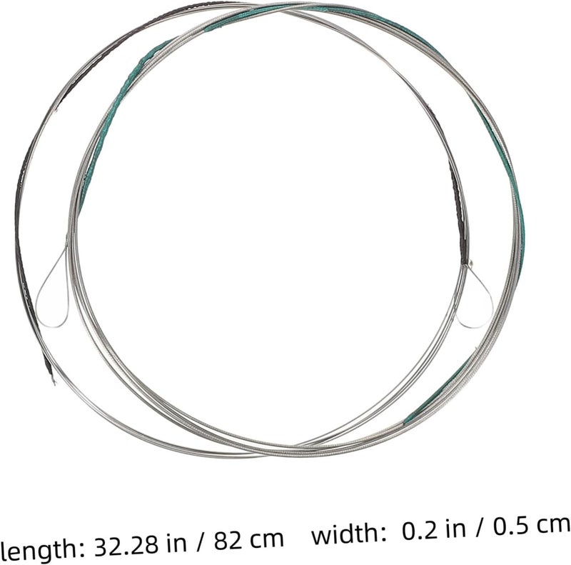 ERINGOGO 3-pair Erhu Strings Set Steel Wire Erhu Strings for Violin Instruments - Image 2