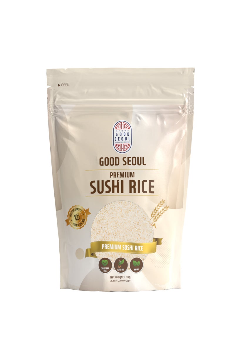 Good Seoul Premium Sushi Rice 1kg - Image 1