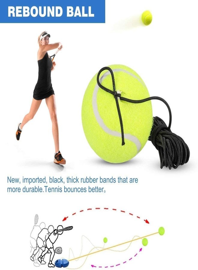 Zerolex Tennis Rebound Ball, Cricket Trainer, Tennis Self Training Tool for Adult and Kids, Solo Trainer Kit - Image 5