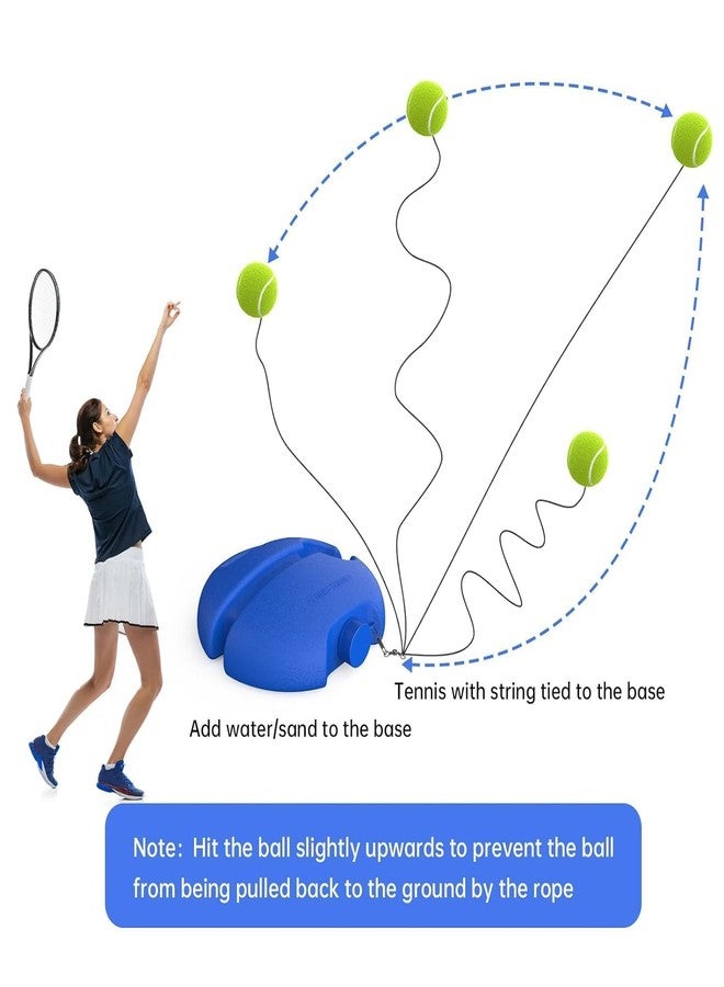 Zerolex Tennis Rebound Ball, Cricket Trainer, Tennis Self Training Tool for Adult and Kids, Solo Trainer Kit - Image 3
