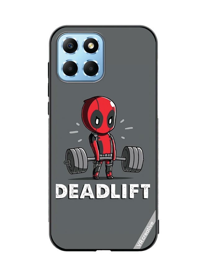 VR CREATIVE Protective Case Cover For Honor X8 5G Deadlift Design Multicolour - Image 1