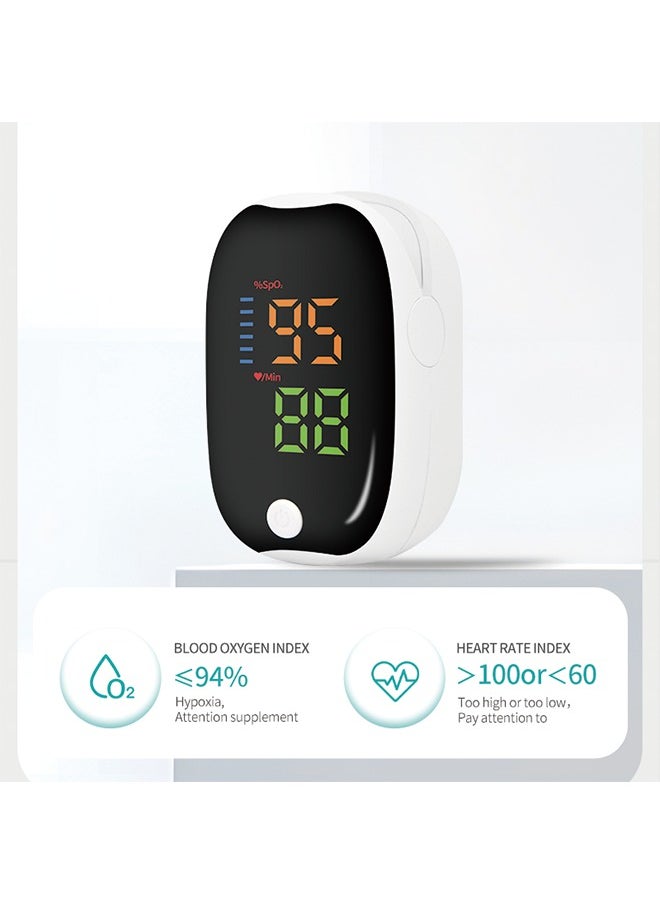 Generic FDA Approved Pulse Oximeter for Blood Oxygen and Heart Rate Monitoring - Fingertip Pulse Oximeter, Not Including Batteries  - Image 3