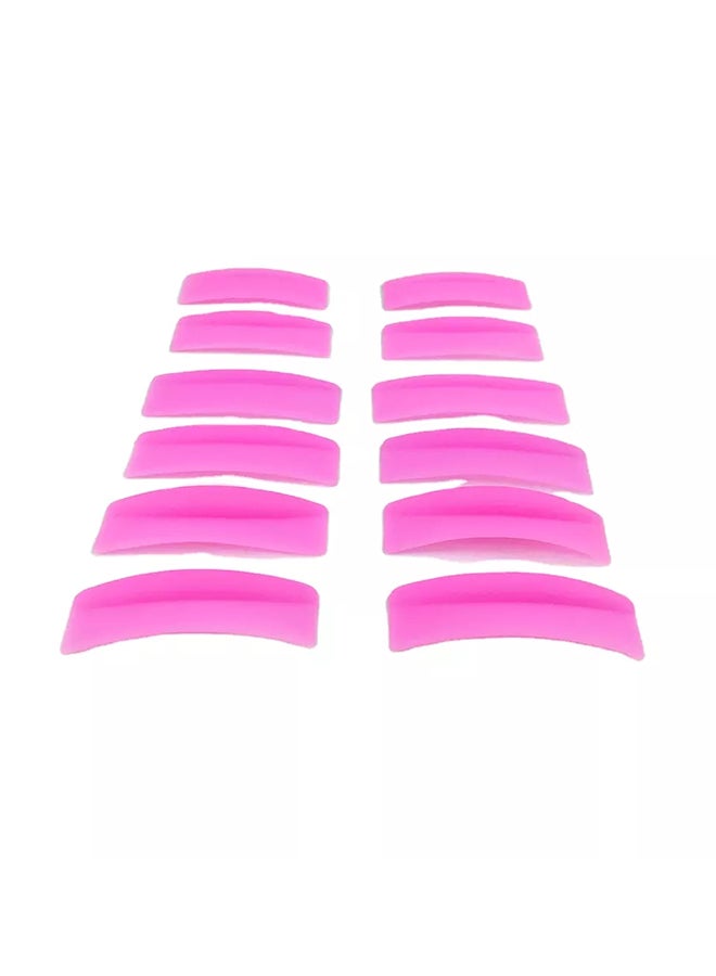 IOLITE 12-Pieces Eyelash Perming Curler Perm Pad Reusable Eyelash Perm Silicone Pads, Lift Rods Makeup Beauty Tool - GJD21 - Image 2