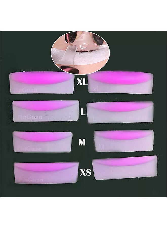 IOLITE 12-Pieces Eyelash Perming Curler Perm Pad Reusable Eyelash Perm Silicone Pads, Lift Rods Makeup Beauty Tool - GJD21 - Image 5