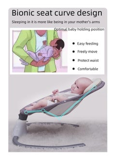 Vinnatsu Baby Electric Rocking Chair Baby Swing Baby Bouncer,Baby Rocker Automatic,Crib Electric Rocking Chair,Smart Bluetooth Electric Cradle With Remote control and Mosquito Net Newborn to Toddler  - Image 3