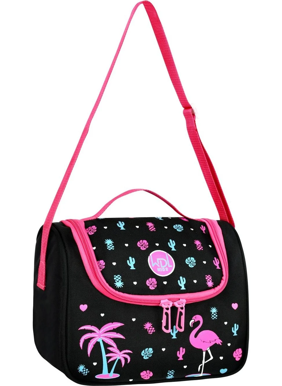 Waddell Licensed Flamingo Patterned Lunch Box