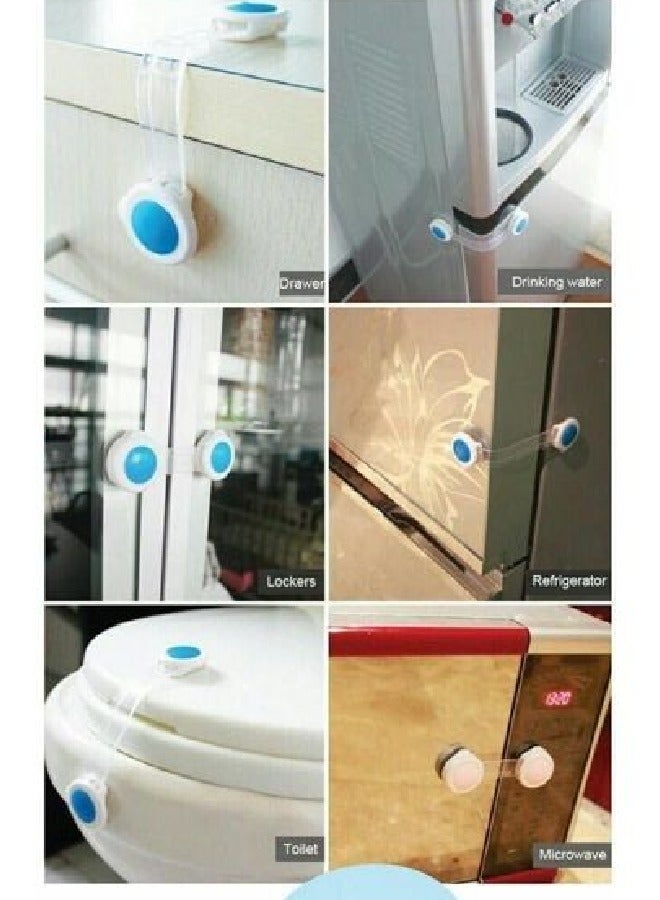 Double Face Elastic Lock For Children To Close Drawers, Cupboards And Refrigerator 2 Pieces - Image 4