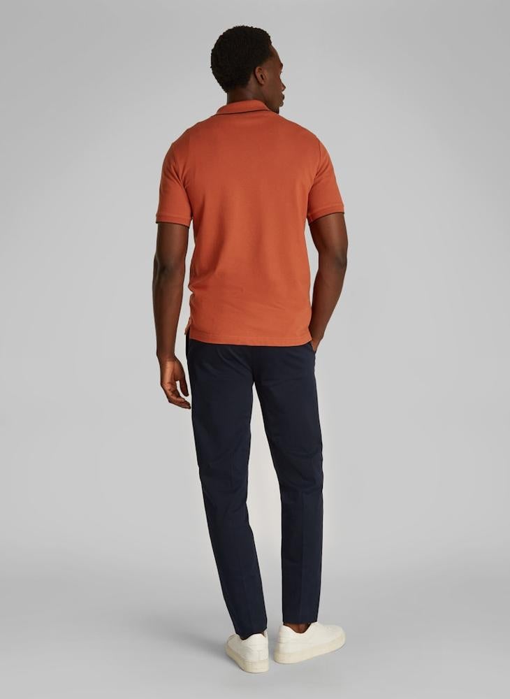 CALVIN KLEIN Stretch Pique Tipping Polo  - Image 2