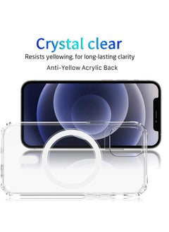 PROVENGE Provenge Megnatic MagSafe Case for iPhone 15 Compatible with Wireless Charging Shockproof Anti Yellowing Phone Cover Clear Back Easy Installation For iPhone 15  - Image 2