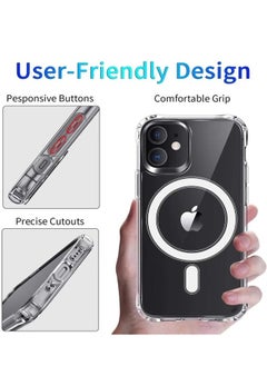 PROVENGE Provenge Megnatic MagSafe Case for iPhone 15 Compatible with Wireless Charging Shockproof Anti Yellowing Phone Cover Clear Back Easy Installation For iPhone 15  - Image 3