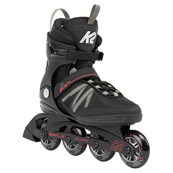 K2 Skate Kinetic 80 M, Color: Black/Gray, Size: 10 (I220200701100) - Image 1