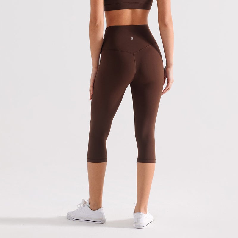 LuLulemon 7-Point Yoga Pants for Women - Summer Tight-Fitting High-Waisted Fitness Shorts - Image 2
