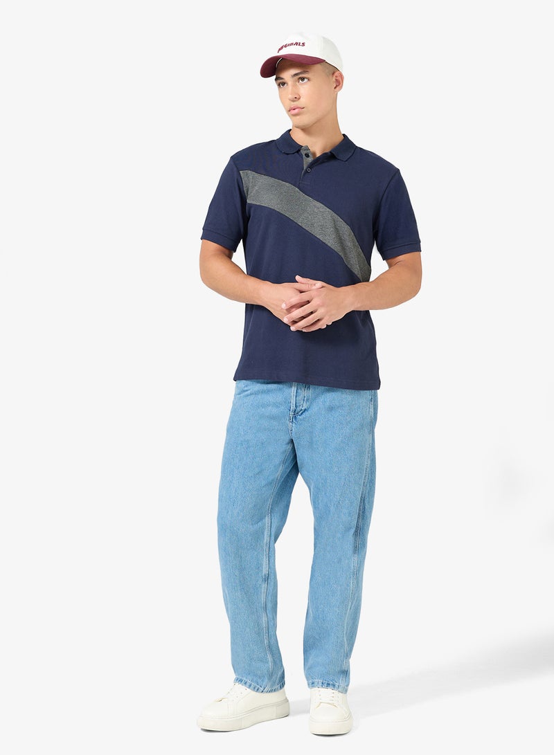 Seventy Five Cut and Sew Polo Shirt - Image 4