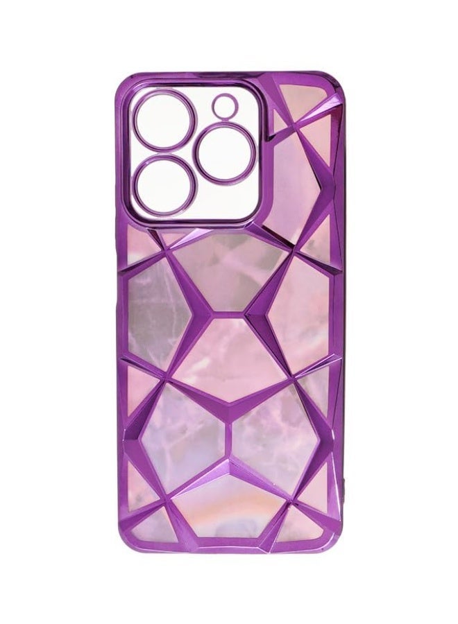 Plastic Back Cover For Realme C63, Multi Color - Image 1