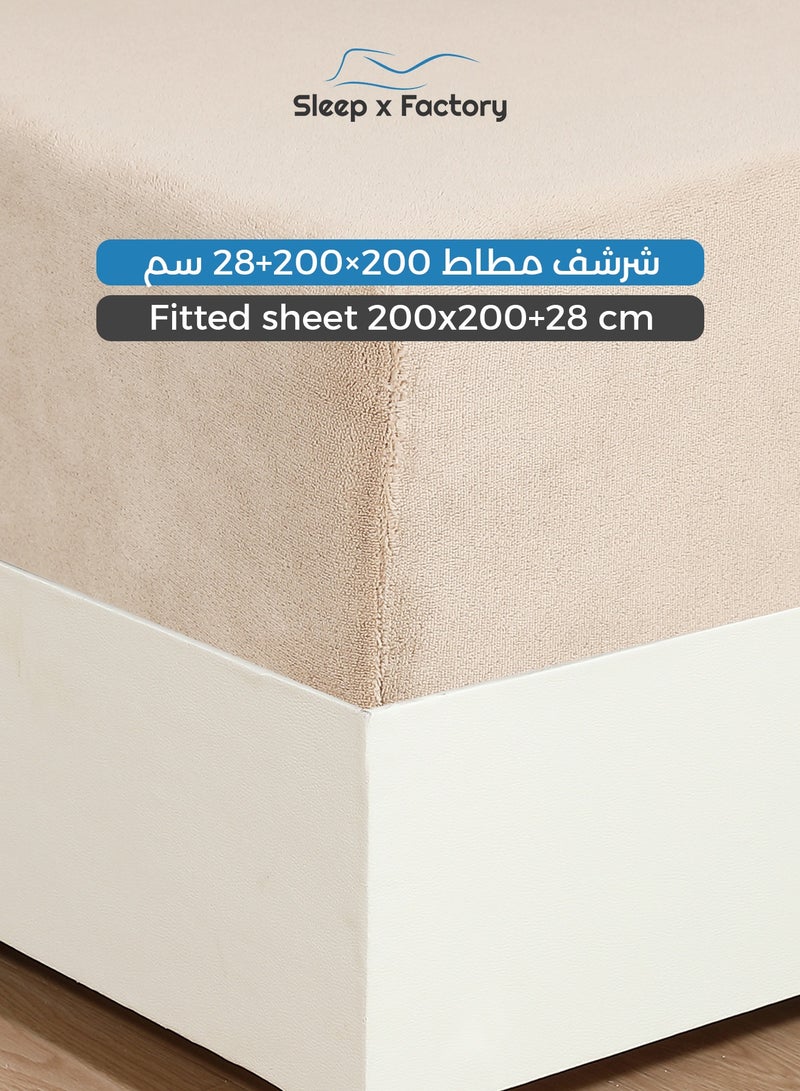 سليب × فاكتوري طقم مفرش شتوي مخمل مزخرف 6 قطع – مقاس كينج - Image 4