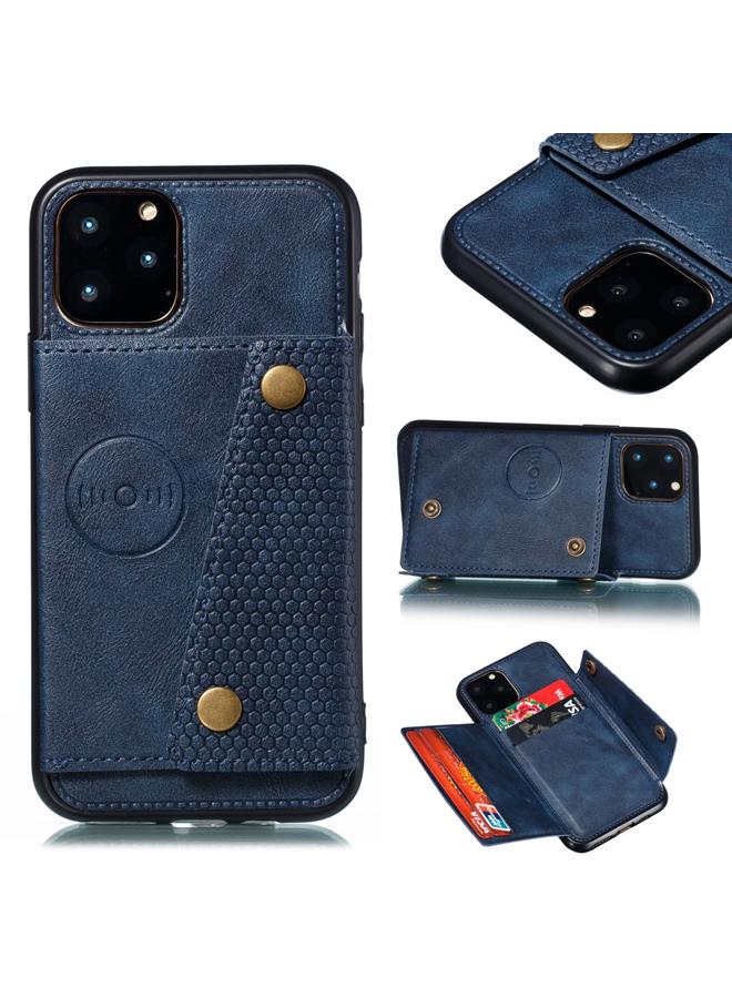S-TOP Case For iPhone 12 Pro Max Leather Protective Case with Holder & Card Slots - Image 1