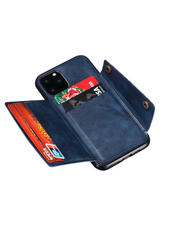 S-TOP Case For iPhone 12 Pro Max Leather Protective Case with Holder & Card Slots - Image 5