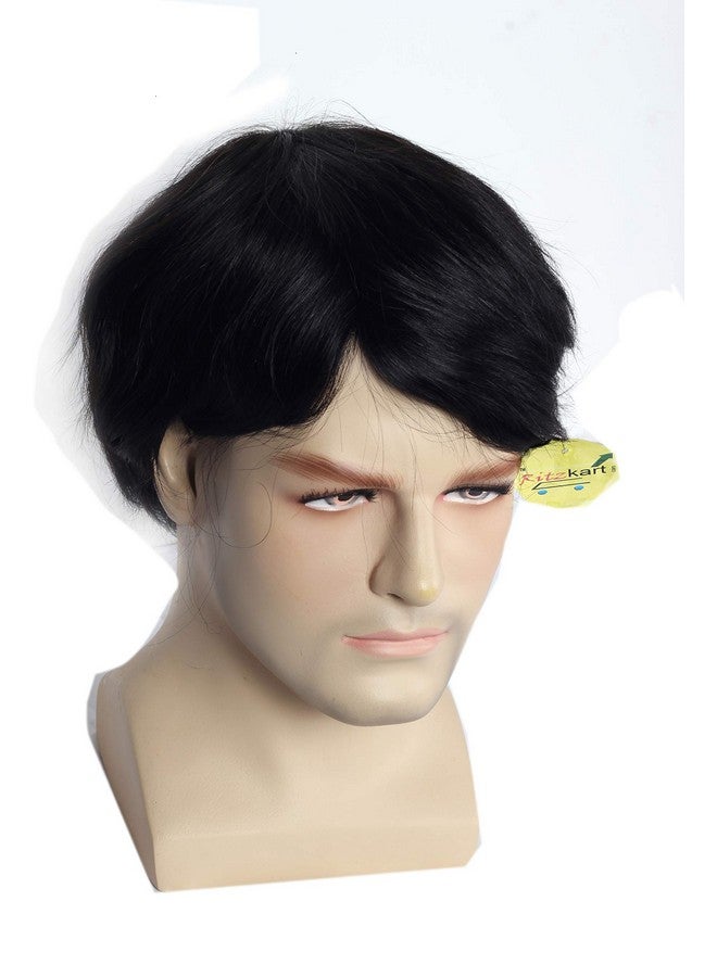 Ritzkart Front Lace Hair Toupee/Patches/Systems/Wigs For Men 100% Natural Human Hair Black (8X6) - Image 2