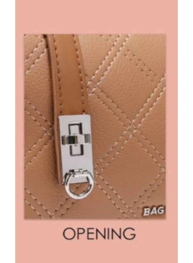BAGCO Mini Quilted Shoulder Bag with Strap for Women - Image 4