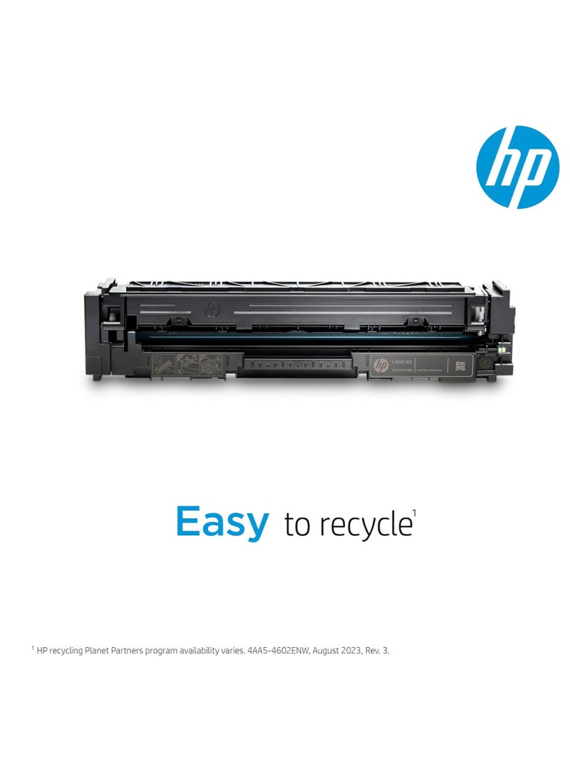 HP Toner - HP 203A Toner Cartridge Set - Black, Cyan, Yellow, and Magenta CF540A/CF541A/CF542A/CF543A Compatible with HP Laserjet Pro M254dw, M254nw, M280nw, M281fdn, M281fdw Printers (Multicolor) - Image 1