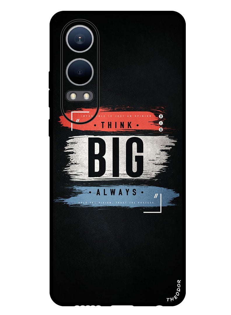 Theodor Protective Case Anti Scratch Shock Proof Bumper Cover For Oppo K12x (China) Think big always - Image 1