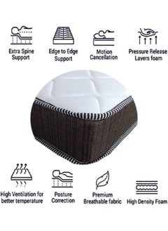 ALWASIT HOME Premium Medical Mattress  King Size - 180x200x10 cm  - Image 5