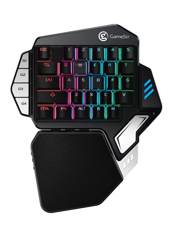 لوحة مفاتيح سلكية بمنفذ USB للألعاب