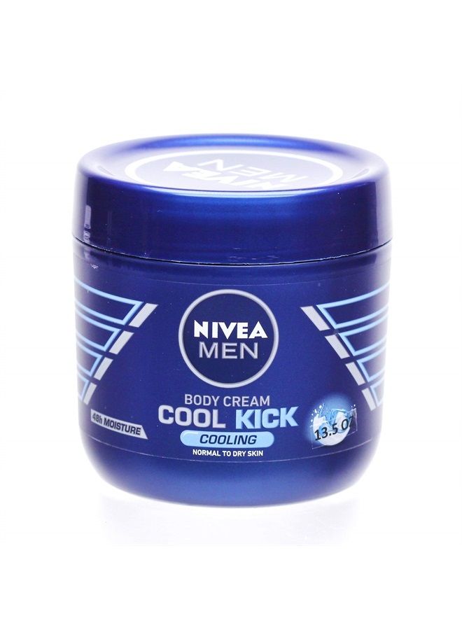 Nivea Nivea Men Cool Kick Body Cream - 13.5 Fl Oz / 400 mL x 3 Pack - Image 2